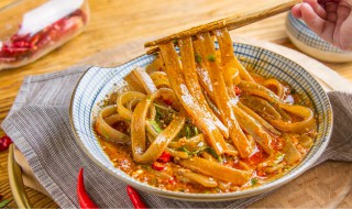 麻酱宽粉做法 麻酱宽粉简单做法