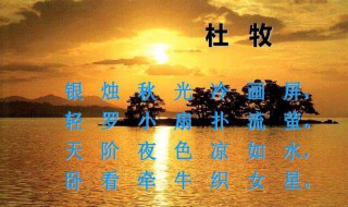 古诗秋夕解释 秋夕的白话文是什么意思