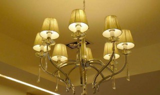 如何清洗水晶吊灯 怎么清洗水晶吊灯