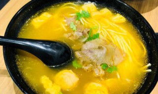 咖喱牛肉粉丝汤 咖喱牛肉粉丝汤怎么做