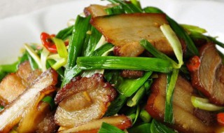 蒜薹炒腊肉的做法 蒜薹炒腊肉怎么做