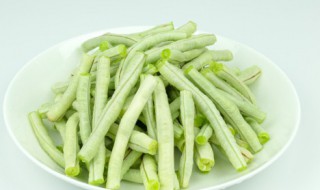 生啫长豆角的做法 生啫长豆角怎么做
