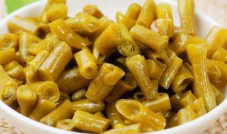 腌豆角的腌制方法 如何腌制豆角
