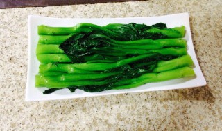 怎么做白芍青菜 炒青菜的做法