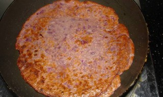 紫薯鸡蛋饼怎么做 有什么需要的辅料