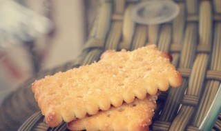 怎么做酥脆饼干 饼干自制方法分享