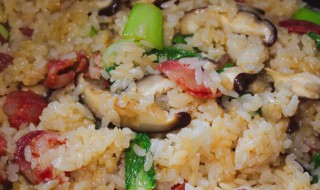 煲仔饭电饭锅做法 腊味煲仔饭