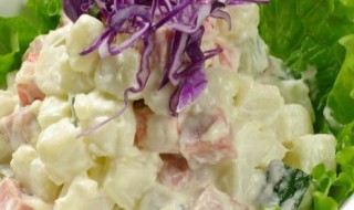 土豆沙拉的做法 做土豆沙拉的步骤