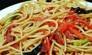 怎样做炒面 炒面的做法