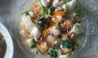 黑鱼做法 方法如下