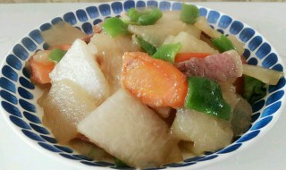 冬瓜炒肉 冬瓜炒肉制作方法