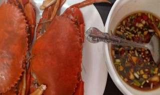 蒸螃蟹调汁窍门 蒸螃蟹调汁窍门简述