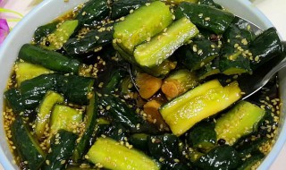 自制酱黄瓜的腌制方法 自制酱黄瓜的腌制方法与步骤