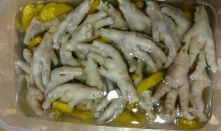 泡椒鸡爪正宗制作方法 泡椒鸡爪做法