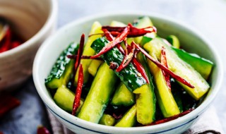 腌制黄瓜的方法 腌制黄瓜的方法与步骤