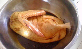 烤烧鸭的制作方法 烤烧鸭做法