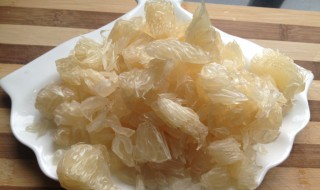 蜜柚汁制作方法 蜜柚汁怎么制作