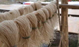 红薯粉丝制作方法 红薯粉丝做法