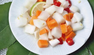 萝卜丁制作方法 萝卜丁做法