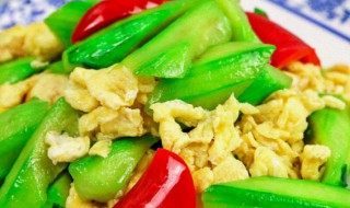 鸡蛋炒线瓜的做法 鸡蛋炒线瓜的做法介绍