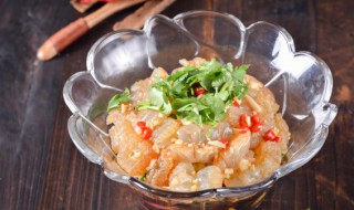 香香拌海蜇的做法 如何做香拌海蜇