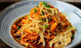 虫草花凉拌的做法 凉拌虫草花的做法