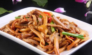 炒肉嫩的技巧 需把握这四个技巧