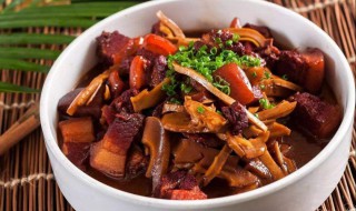 干笋怎样做啊 干笋烧肉的做法