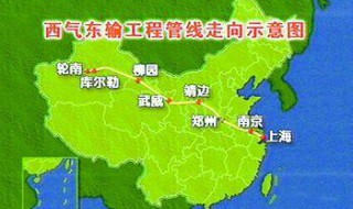 西气东输的起止点 西气东输的起止点是哪里