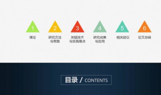 ppt目录样式怎么设置 设置目录的方法