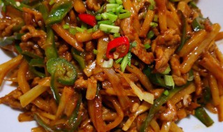 炒酸笋窍门 炒酸笋的做法