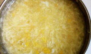 蛋花羹怎么做 蛋花羹的做法