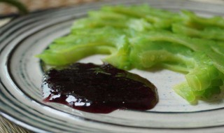 酱苦瓜制作方法 这道菜有什么特点