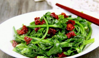 酸辣油菜怎么做 酸辣油菜做法