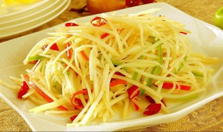 酸辣土豆丝的制作方法 酸辣土豆丝的做法介绍