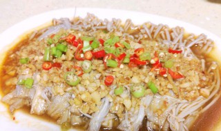 如何做蒜蓉金针菇 做蒜蓉金针菇的方法