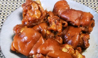 酱猪蹄的做法和配方窍门 酱猪蹄的做法介绍