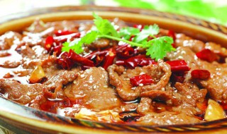 四川正宗做法水煮牛肉 水煮牛肉的家常做法分享