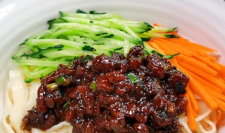 正宗炸酱面的调料配方 炸酱面怎么做