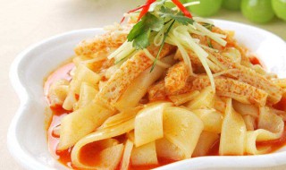炒面皮的做法 炒美味面皮的做法