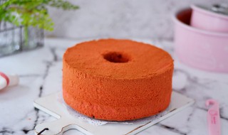 红丝绒戚风蛋糕的做法 红丝绒戚风蛋糕做法