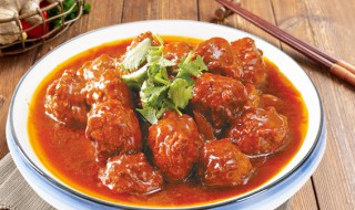 红烧丸子正宗做法 红烧丸子的制作方法
