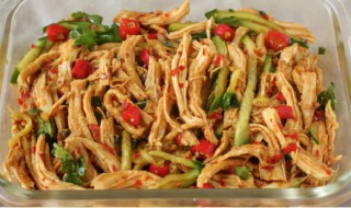 凉拌鸡胸肉丝做法 凉拌鸡胸肉丝做法简单介绍