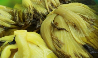 酸菜的热量 酸菜热量是多少