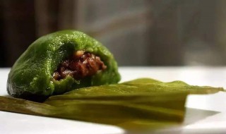 红豆艾草粿的做法 红豆艾草粿怎么做