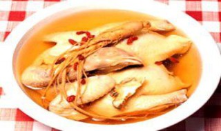 西洋参炖鸽子 选用鸽子不宜过大