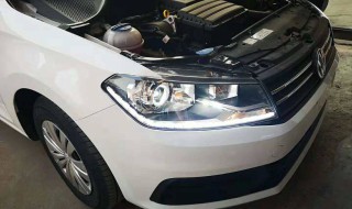 桑塔纳大灯可以自己换led灯吗?请指教一下