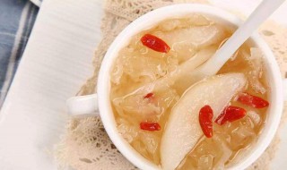 银耳梨的做法 是保健养颜的健康食品