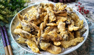 怎样炸磨菇好吃 希望可以帮助到大家