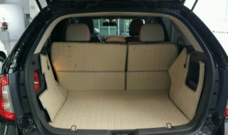 锐界后备箱尺寸 锐界装载空间